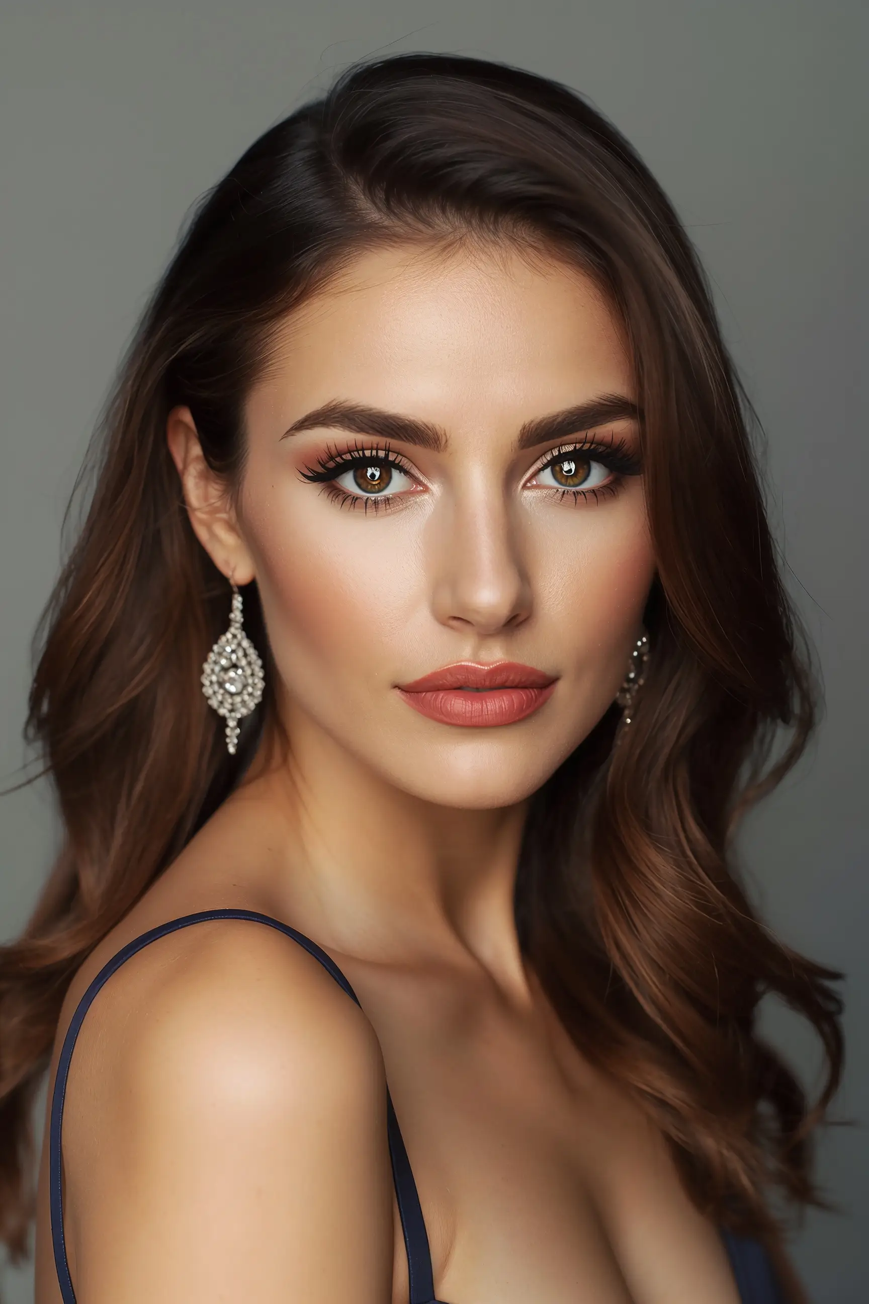 Makijaż okolicznościowy w eleganckim stylu