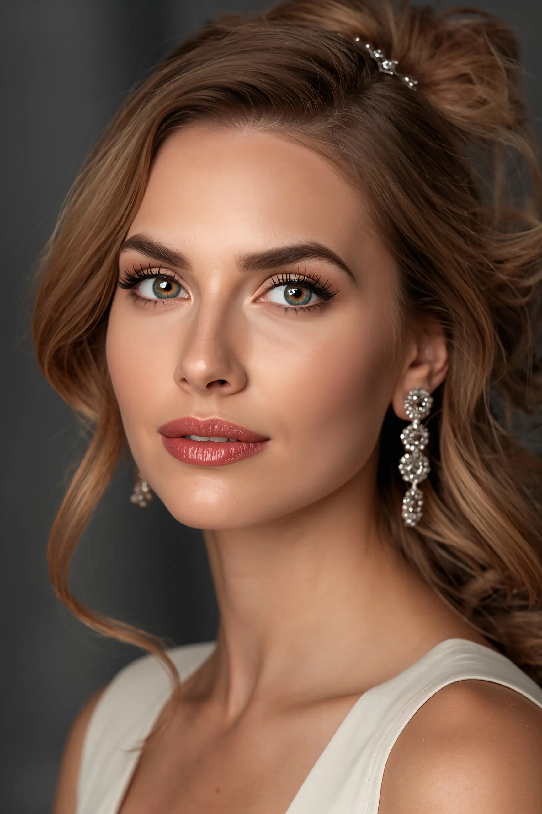 Makijaż okolicznościowy w eleganckim stylu