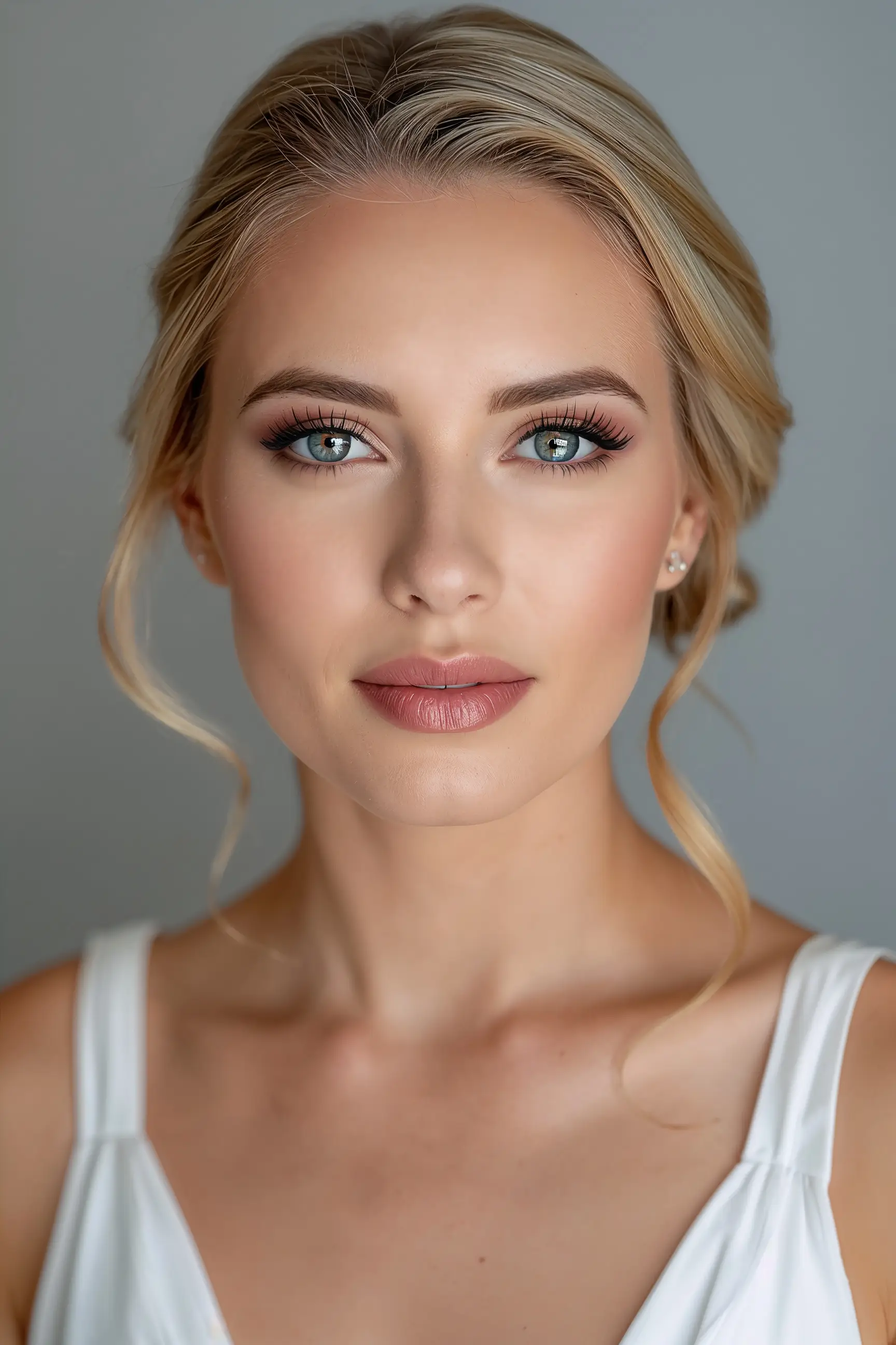 Makijaż i stylizacja beauty przygotowane do sesji zdjęciowej